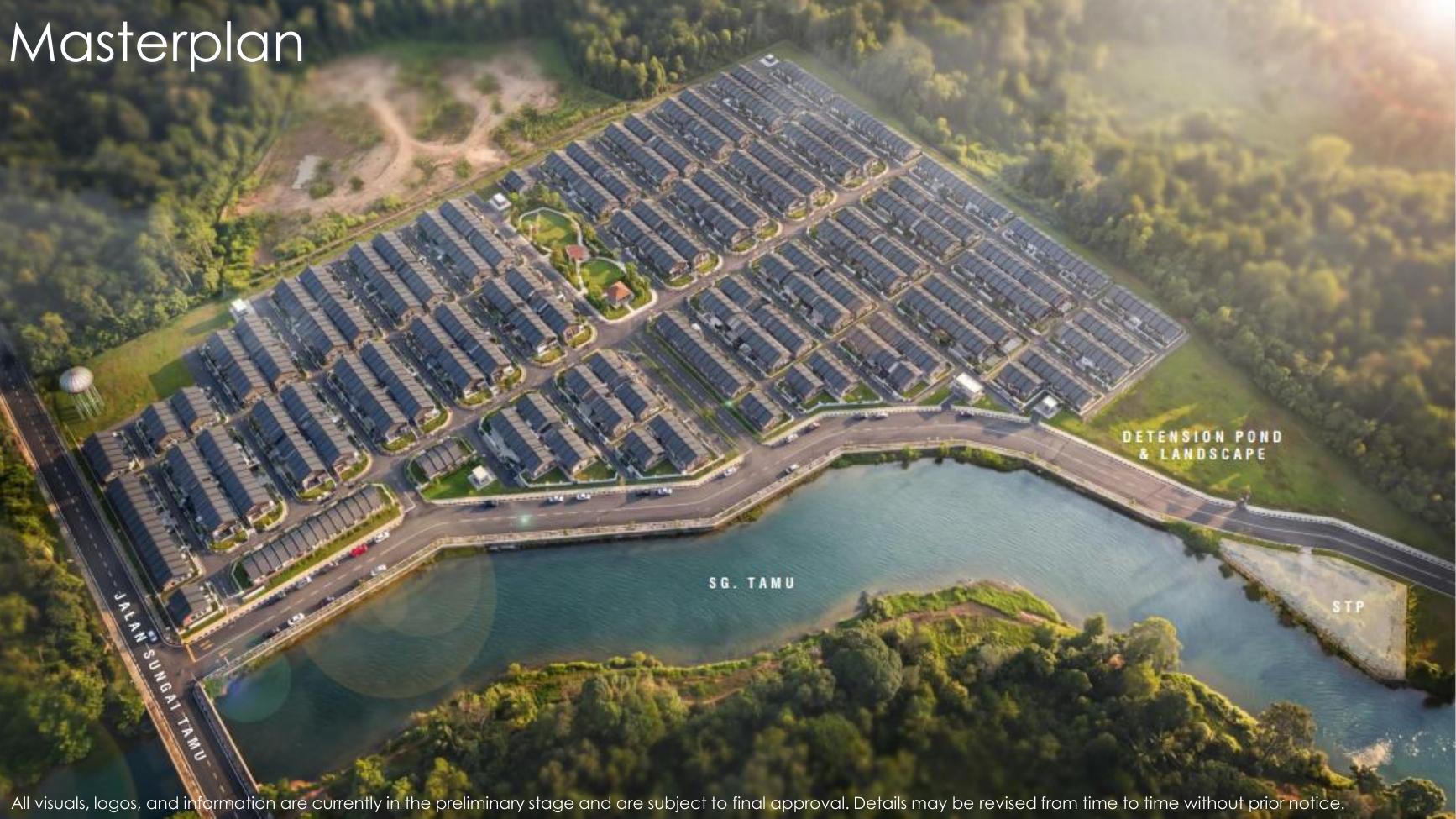 Ara Grove aerial township view
